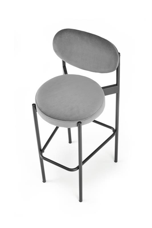 Barová židle H-108 šedá