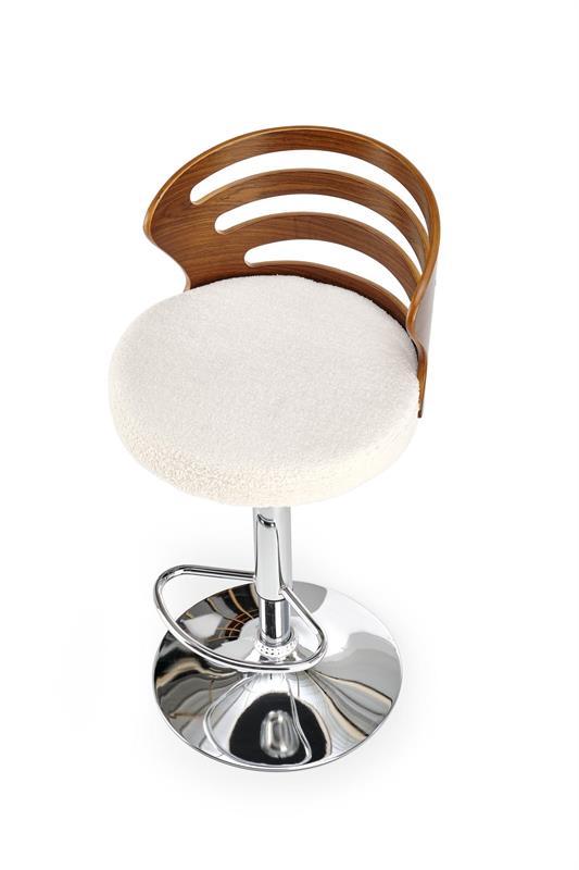 Barová židle Hoker H-109 ořech/krémová