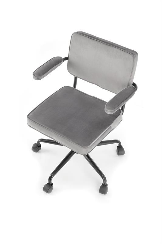 Otočná židle FIDEL šedá