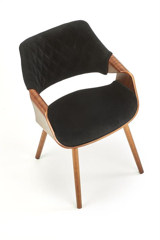 Jídelní židle K-396 ořech/černá