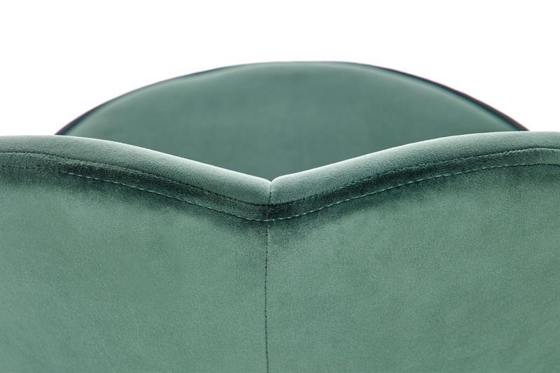 Barová židle H-106 tmavě zelená