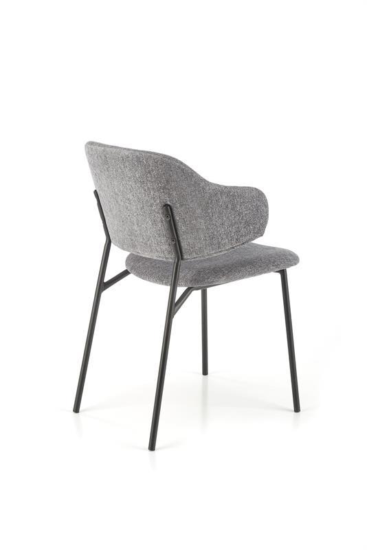 Jídelní židle K 497 - šedá