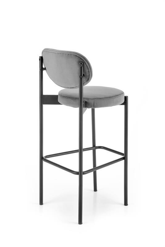 Barová židle H-108 šedá