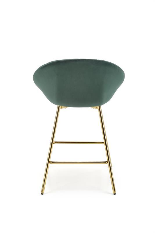 Barová židle H-112 zelená