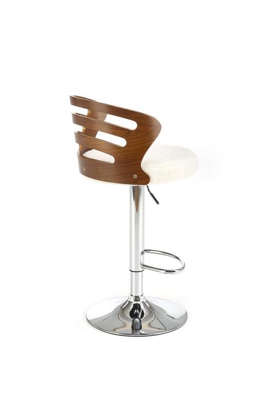 Barová židle Hoker H-109 ořech/krémová