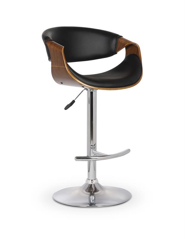 Barová židle Hoker H-100 ořech/černá
