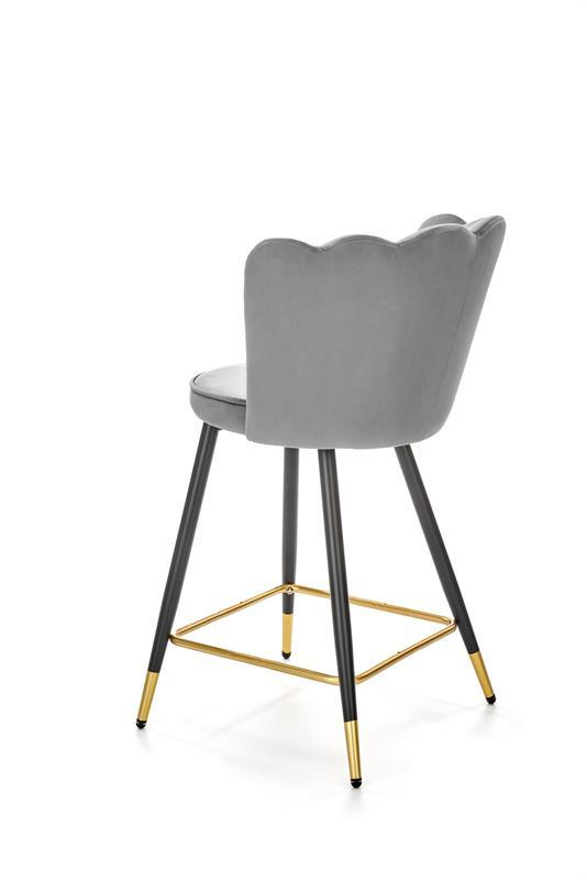 Barová židle H-106 šedá
