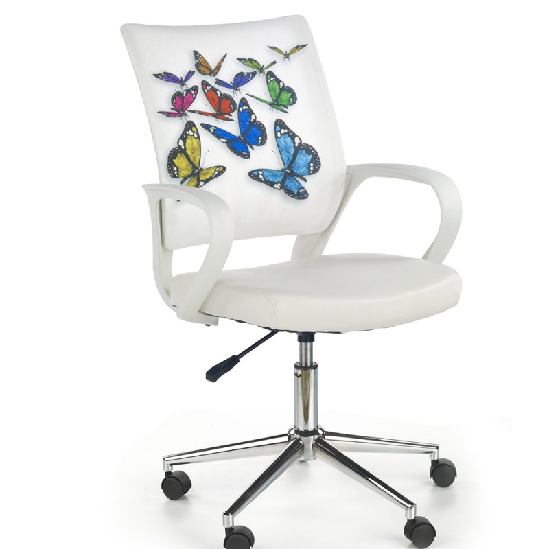 Otočná židle IBIS BUTTERFLY bílá