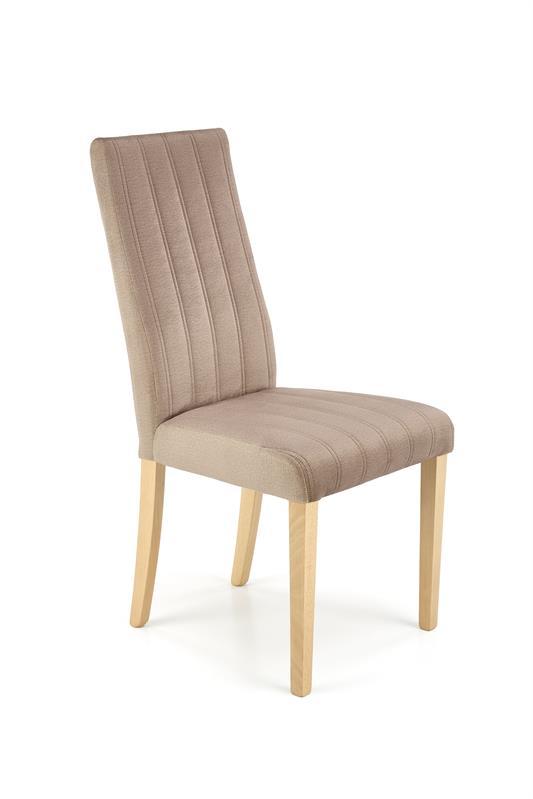 Jídelní židle DIEGO 3 (béžová/medový dub)
