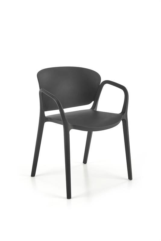 Jídelní židle K 491 (černá)