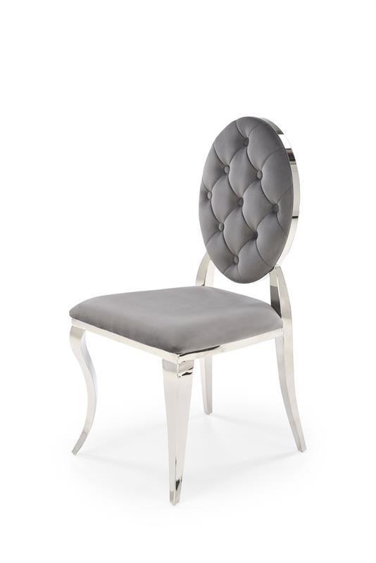 Jídelní židle K-555 šedá